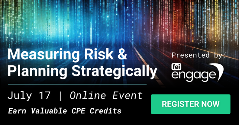 Measuring Risk and Planning Strategically - July 17